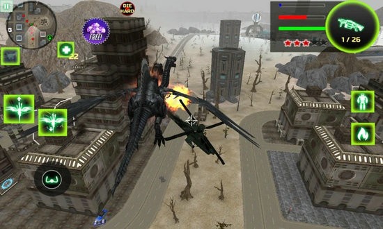 飞龙变形机器人2无限技能点版