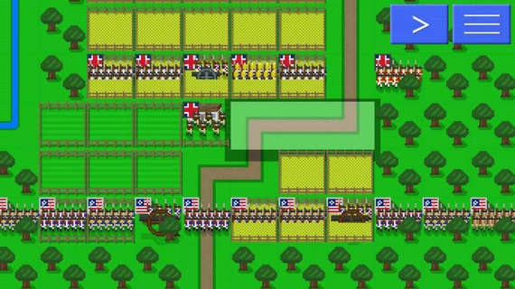 像素兵团萨拉托加战役中文版