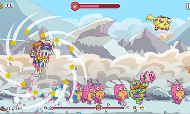 uanpaZurita的跳伞冒险无限金币版