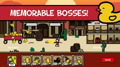 疯狂小鸭战争无限金币版