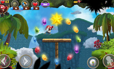 超级丛林跳跃无限金币版