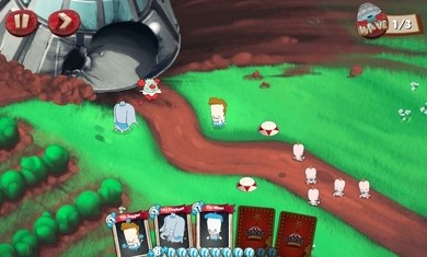 马戏团英雄荒谬的塔防无限金币版