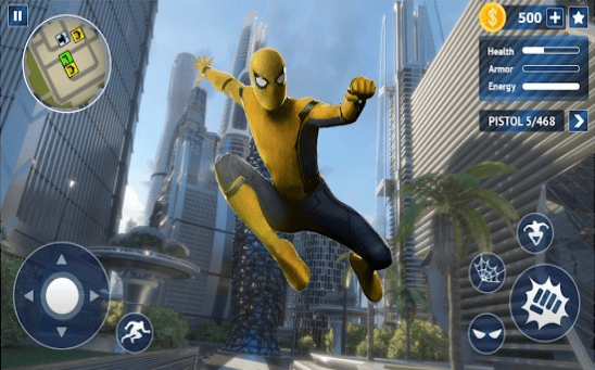 飞天蜘蛛绳索英雄安卓版