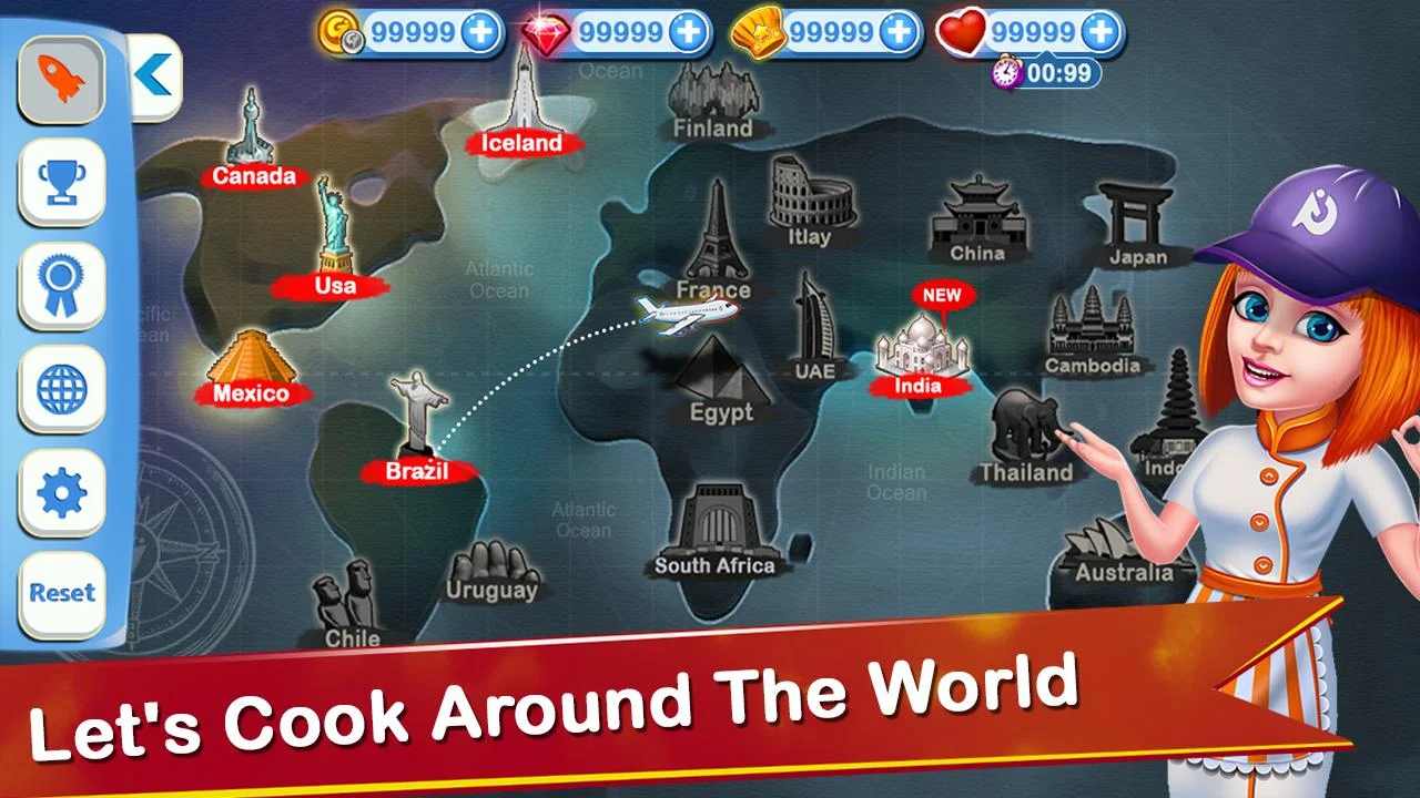 烹饪快车2无限金币版