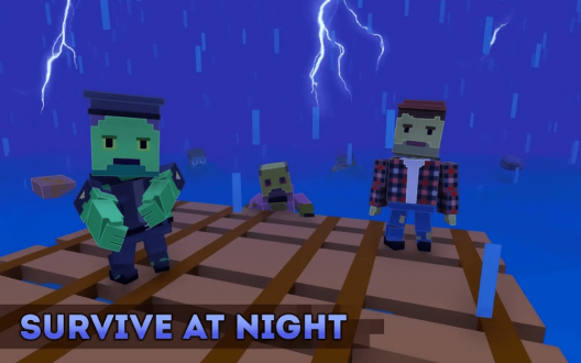 僵尸木筏求生游戏最新版