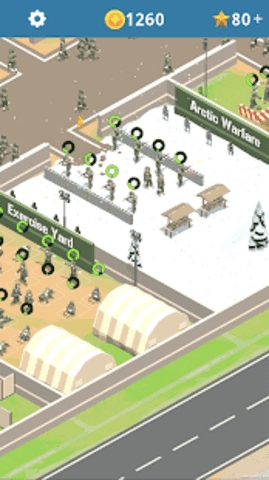 闲置军队基地无限金币版