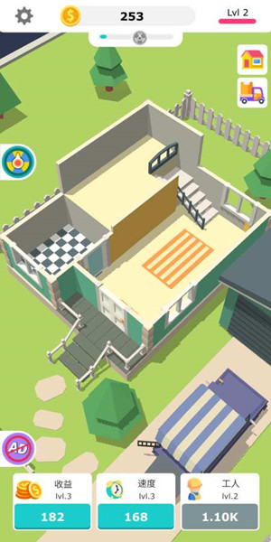 迷你装修公司无限金币版