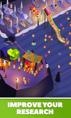 闲置海滩大亨现金经理模拟器无限金币版