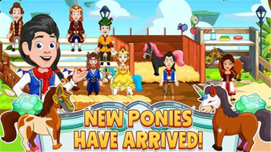 我的小镇美女野兽游戏