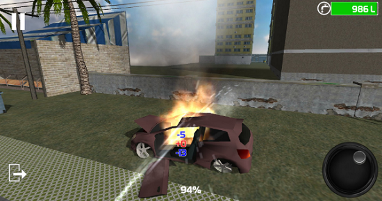 城市消防车无限金币版