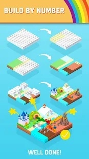 彩色土地按编号建造最新版