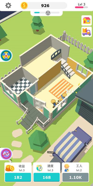 迷你装修公司无限金币版