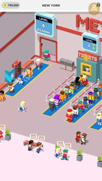 放置地铁大亨无限金币版