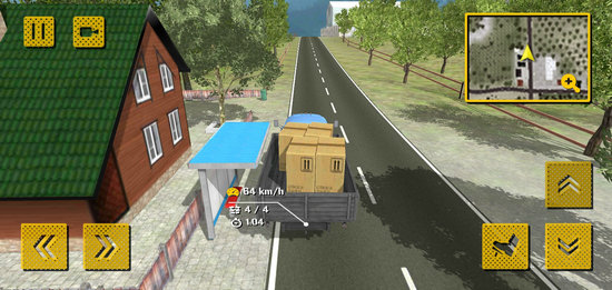 回到苏联卡车司机游戏