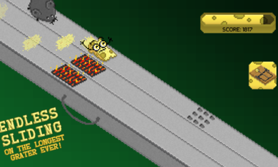 奇西先生复古无限滑行游戏