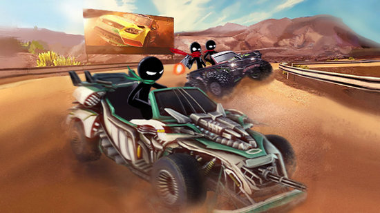 火柴人飙车无限金币版