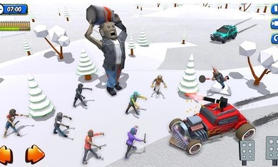 僵尸小队赛车皮卡无限金币版