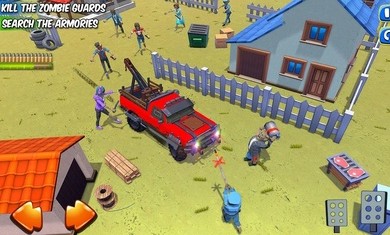 僵尸小队赛车皮卡无限金币版