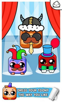 卡通进化合并他们