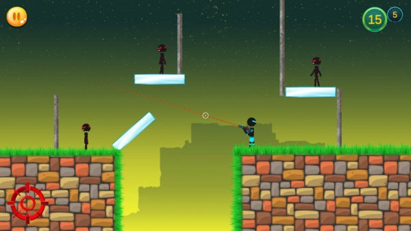 火柴人子弹射击