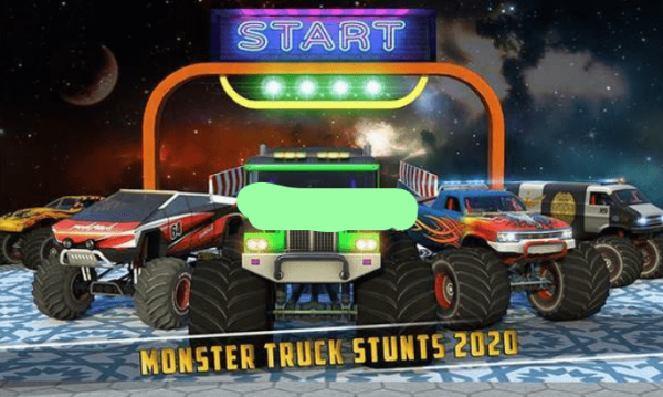 怪物卡车大坡道