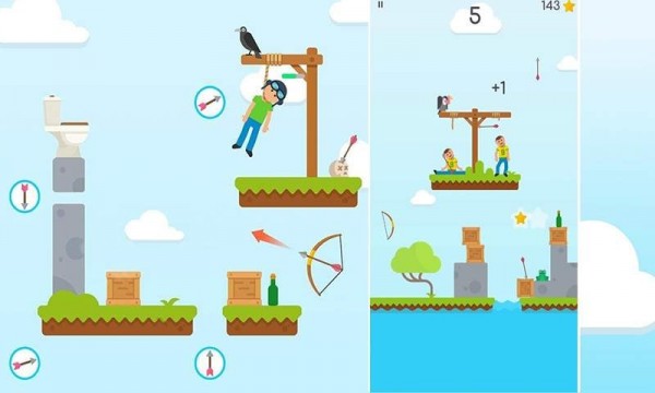 模拟弓箭手大作战