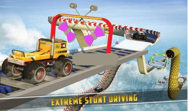 怪物卡车大坡道