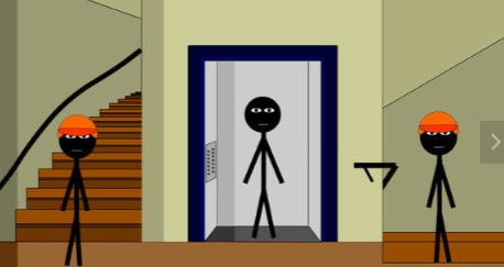 火柴人电梯逃亡蠢死