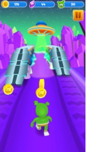 橡皮糖小熊跑酷