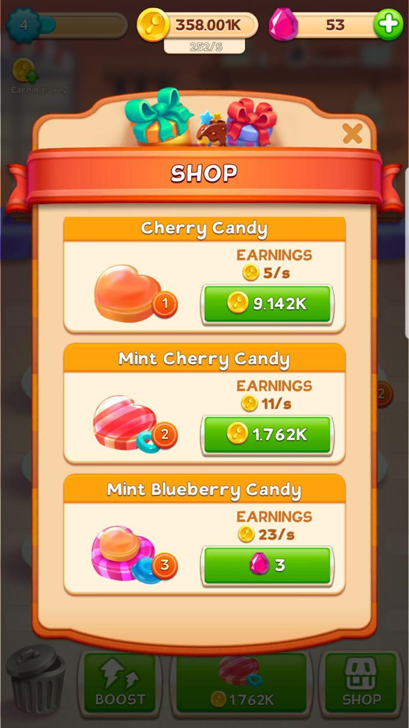 甜品世界：合并糖果