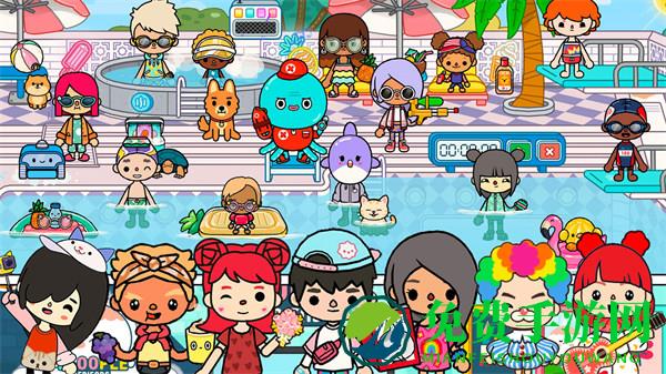 托卡乐园小镇世界