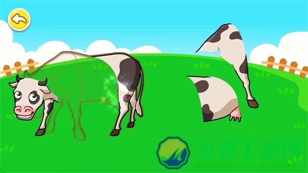 宝宝儿童动物拼图