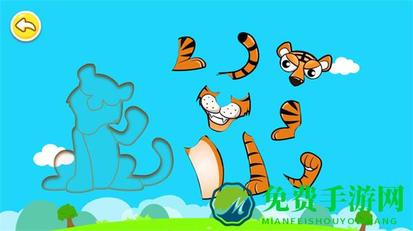 宝宝儿童动物拼图