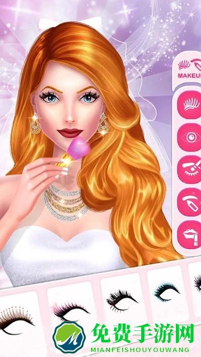 芭比公主换装美容小游戏