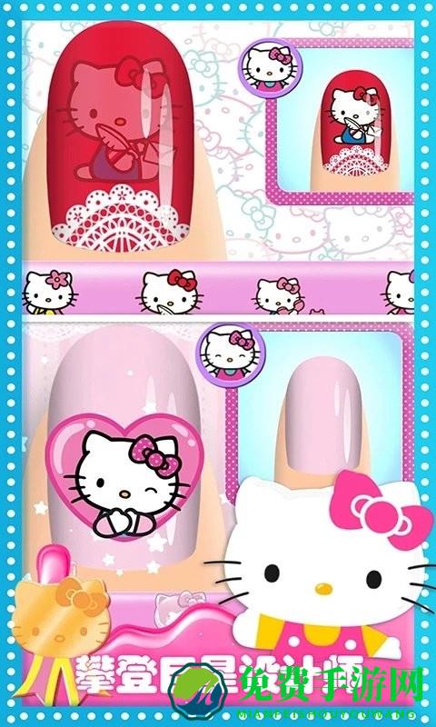 公主装扮美甲游戏