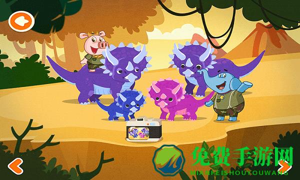 泡泡恐龙世界游戏