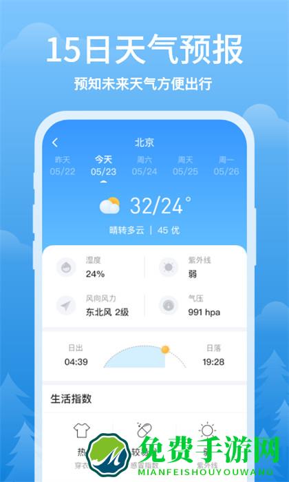 简单天气预报赚钱