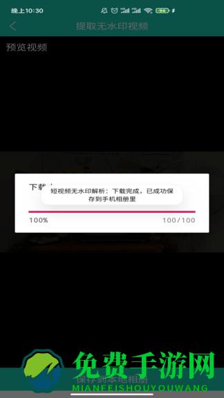 视频免费去水印软件