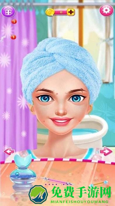时尚女孩化妆换装游戏