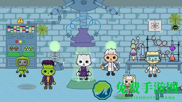 托卡迷你城堡探险游戏