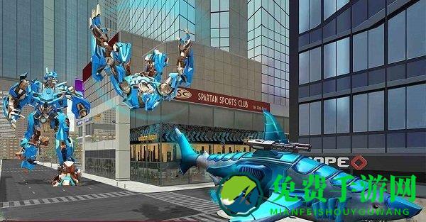 机器人鲨鱼中文版