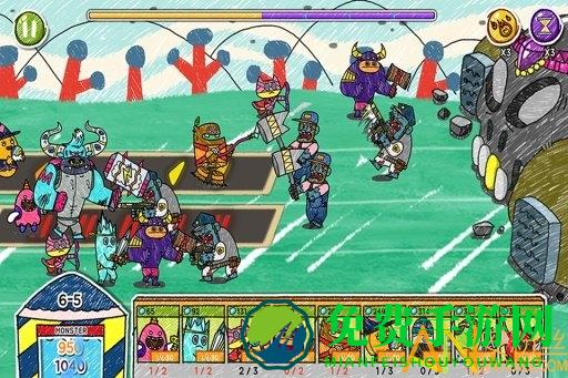 怪物大战僵尸游戏