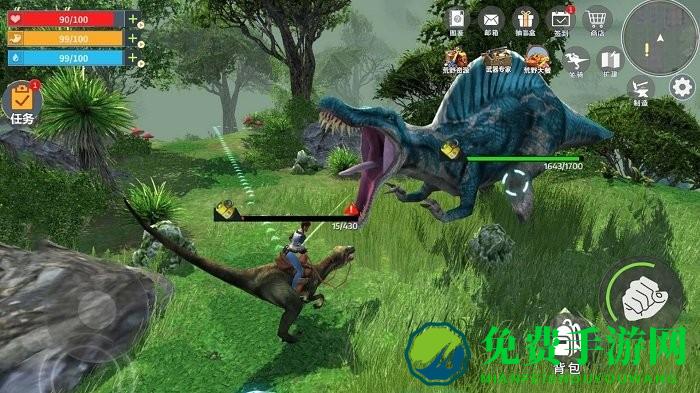 恐龙狩猎生存游戏
