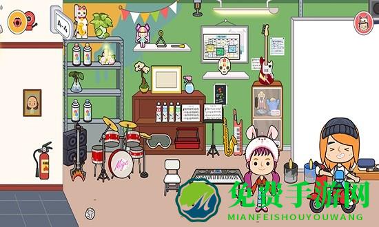 迷你校园积木玩具游戏