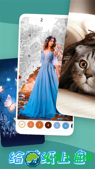 减压填色绘画书游戏