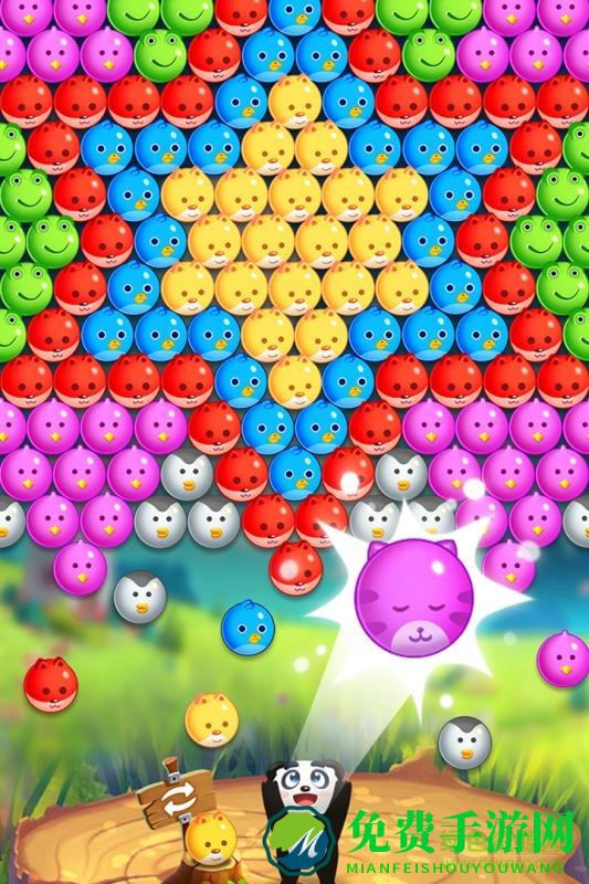 九游版宠物泡泡龙手游