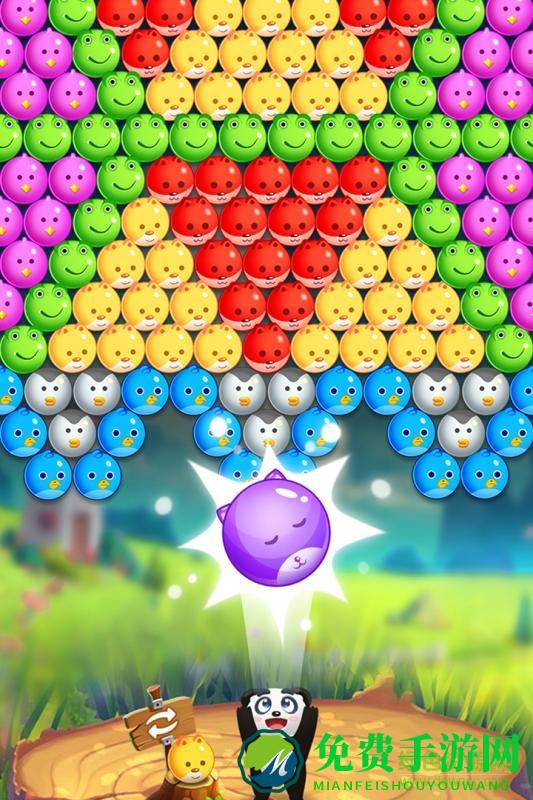 九游版宠物泡泡龙手游