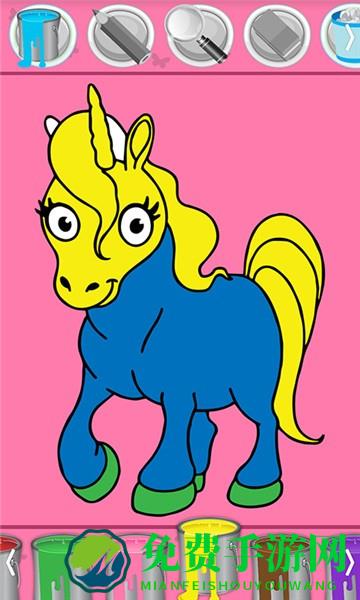 小公主苏菲亚爱画画游戏