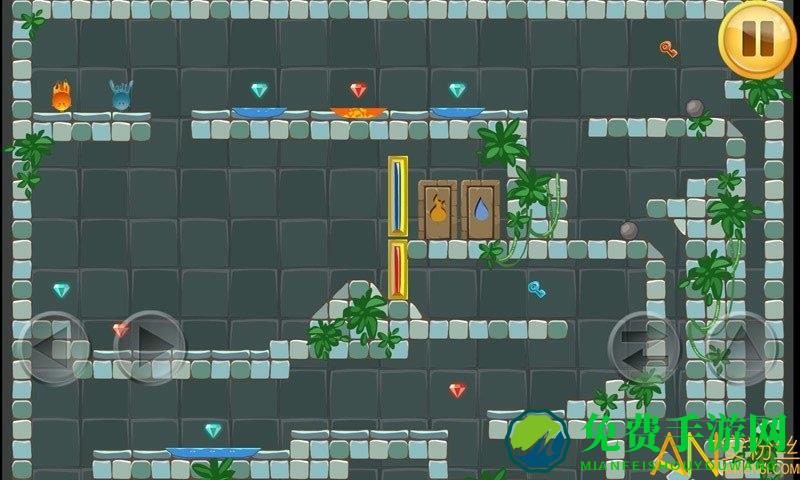 森林冰火人勇闯森林神庙手游