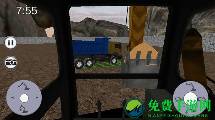 技校挖掘机模拟器游戏